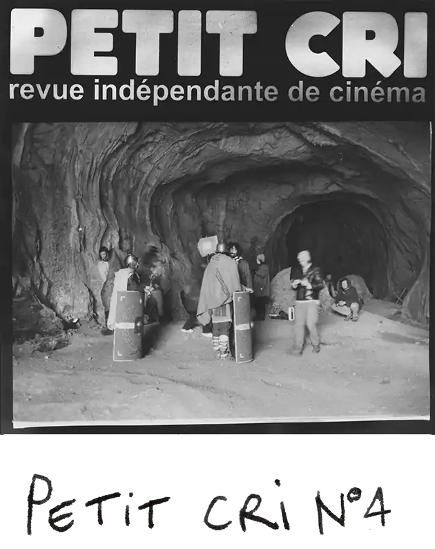 Couverture du petit cri numéro 4